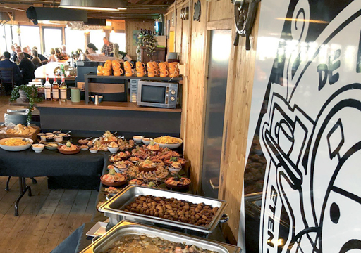 strandbrasserie_de_landing_buffet